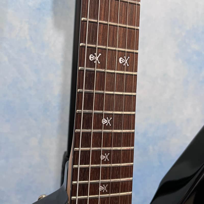 Edwards ESP E-AS-105SM 2000s Black Crying Star Anchang Made in