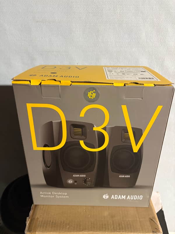Immagine ADAM Audio Dv3 active desktop monitor system 2024 - Black - 1