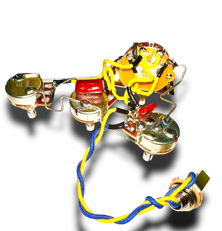 SSS Fender Strat Specialty Harness with 50’s Tone Wiring plus extra’s - Only by Pro Tones ( New ) image 1