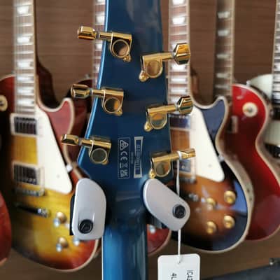 Ibanez IC420-ABM Iceman 2024 - Antique Blue Metallic image 12