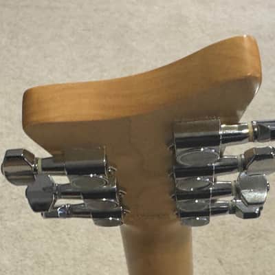 Danelectro Mod 7 (7-String) Early 2000s - Aqua Pearl image 11