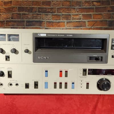 Vintage Sony VO-5800 Videocassette Recorder image 1