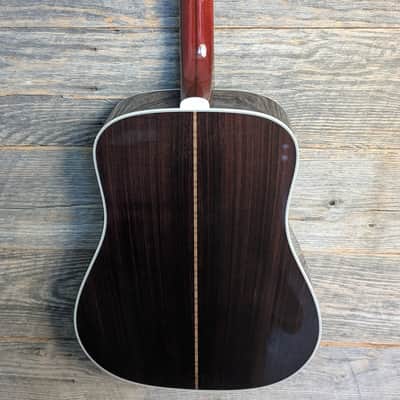 Guild USA D-55 Dreadnought Acoustic Guitar - Natural image 2