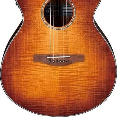Ibanez AEG70VVH Acoustic Electric Guitar, Vintage Violin High Gloss Finish image 1