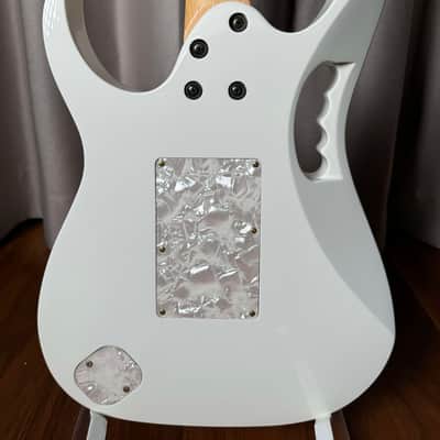 First Year! Ibanez JEM7V-WH Steve Vai Signature with Ebony Fretboard 1993 White image 16