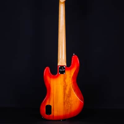 Squier Classic Vibe Active 70s Jazz Bass V, Laurel FB, Sienna Sunburst image 7
