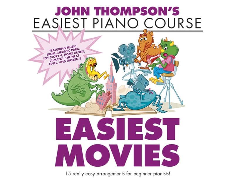Hal Leonard Thompson's Easiest Piano Course - Easiest Movies John