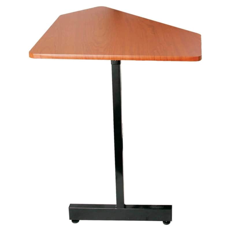 On-Stage Workstation Corner Accessory-Rosewood and Black *USA Small Business* image 1