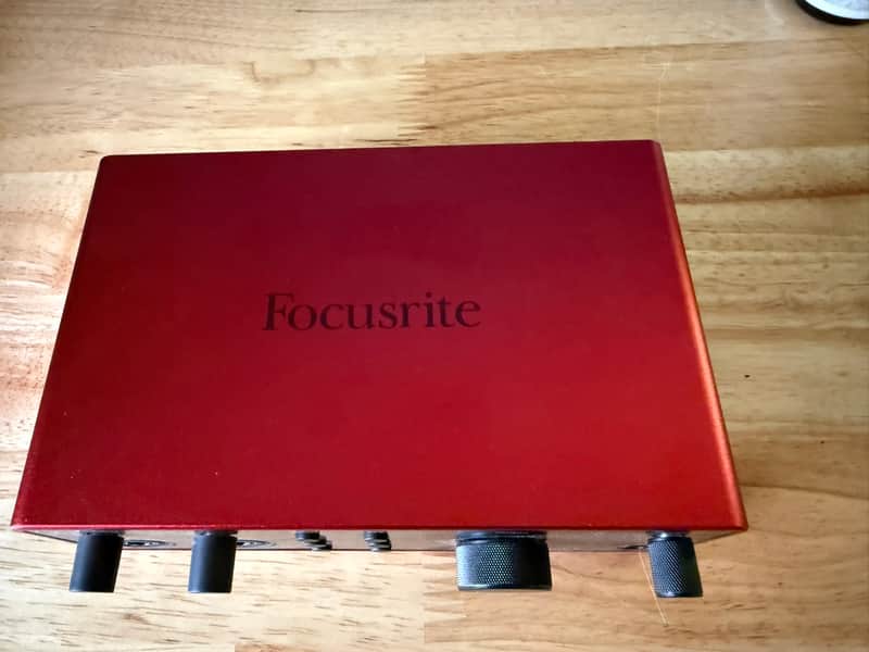 Focusrite Scarlett 4i4 4th Gen USB Audio Interface 2023 - Present - Red image 1