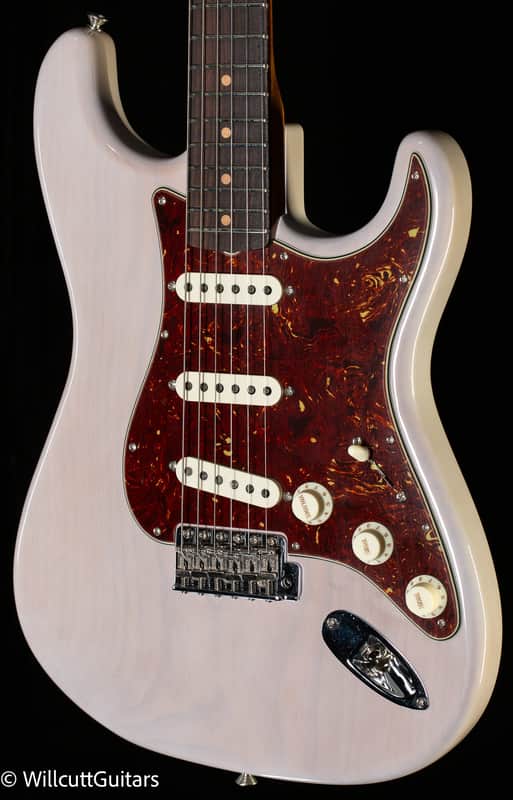 Fender Custom Shop LTD Roasted Pine Strat Deluxe Closet Classic White Blonde (595) image 1