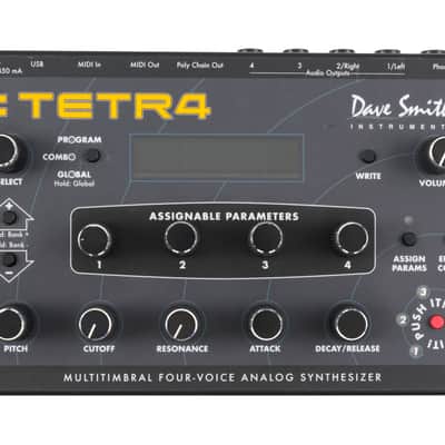 Dave Smith Instruments Tetra Analog Desktop Synthesizer [USED]