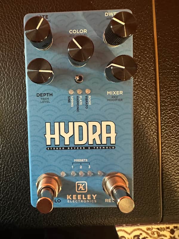 Keeley Hydra Stereo Reverb & Tremolo