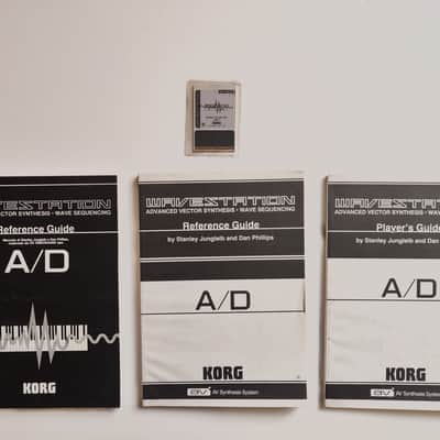 Korg Wavestation A/D, Fully serviced, Original box, Manuals, OS 1.25, 220V EU version image 11