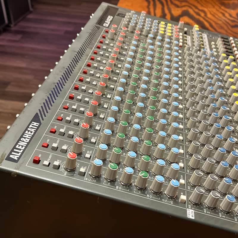 (16774) Allen & Heath GL2400-16 4-Group 16-Channel Mixing Console 2000s - Gray image 1