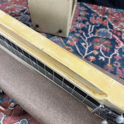 1962 Fender Deluxe 8-String Lap Steel w/OHSC, Hang Tags, Accessories image 13