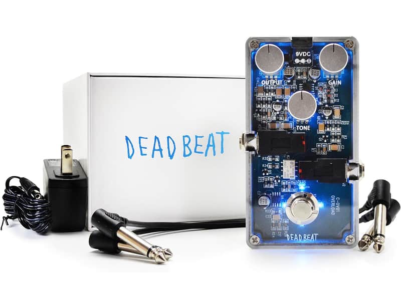 RARE VISIBLE OVERDRIVE Effect Pedal by Deadbeat Sound image 1