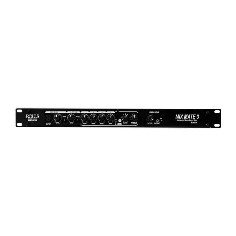 Rolls RM69 MixMate 3 Mic/Source Mixer image 1