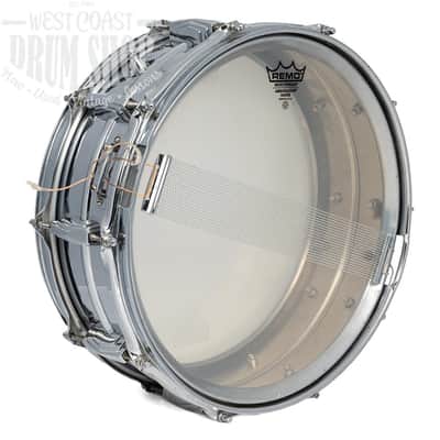 Vintage Ludwig 5x14 1960s Preserial COB Snare Drum with Case image 3