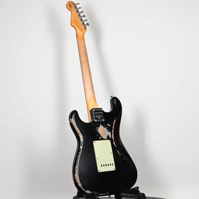 Fender Custom Shop Limited Edition 1962 Stratocaster w/ Handwound 60/63 Pickups, Heavy Relic- Black 2026 (CZ589673) image 16