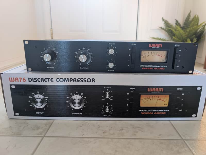 Warm Audio WA76 Limiting Amplifier 2014 - Present - Black image 1