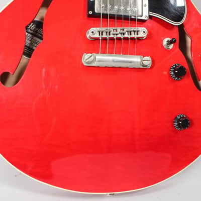 2018 Heritage H-535 Trans Red Semi-Hollow w/OHSC image 15