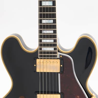 Gibson Custom 1959 ES-355 Reissue Stop Bar VOS, Ebony 2024 (Pre-owned) image 6
