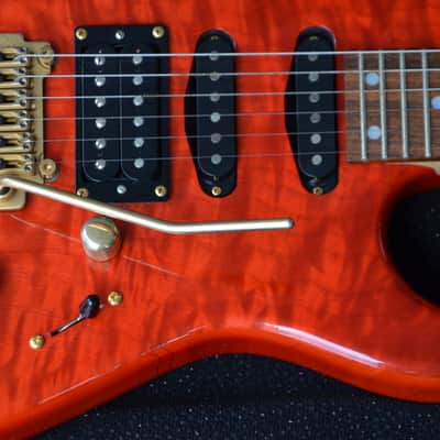 Valley Arts Guitars Custom Pro 2003*finest made in USA quality*selected tone woods:3D maple top/birdseye maple neck*US Sperzel tuners*US-made S.Duncan's/not Mexico* image 5