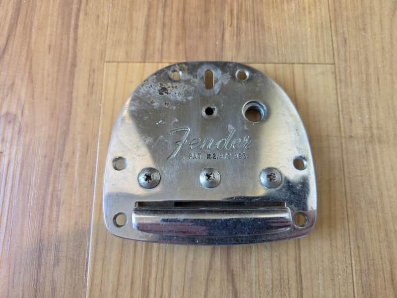 Vintage Early 1960's Fender Jazzmaster/Jaguar Tremolo Tailpiece! image 1