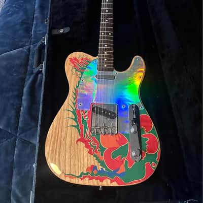 Fender Jimmy Page Signature Telecaster with Rosewood Fretboard - Natural with Dragon Graphic image 1