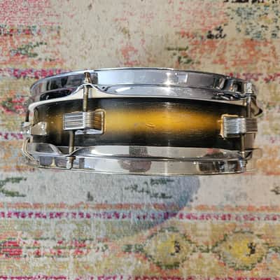 Ludwig No. 905 Jazz Combo 13x3" 6-Lug Piccolo Snare - Black/Gold Duco - Nickel Hardware 1966 image 13