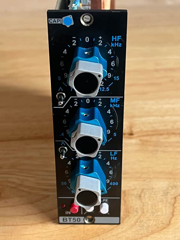 Classic Audio Products of IL BT50 500 Series EQ W/CAPI GAR1731 Op Amps - Similar to API 550a image 1