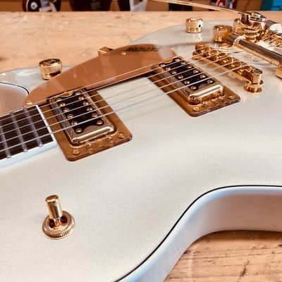 Gretsch G5237TG Electromatic Jet Bigsby -Champagne White- Electric Guitar image 6