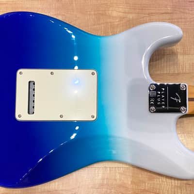 Fender Player Plus Stratocaster HSS 2021 Belair Blue Electric Guitar image 7