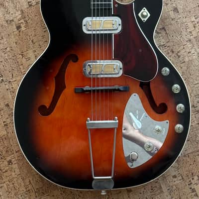 Harmony H66 Vibrajet 1961 - Red Sunburst image 1