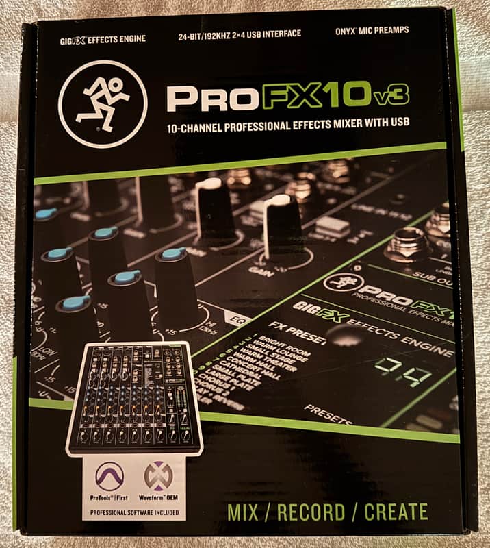 Mackie ProFX10v3 10-Channel Effects Mixer
