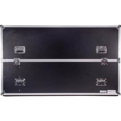Durable Fly Drive Case For One 70 Inch LED or Plasma Display with 3.5-Inch Caster Board Complete with Removable Foam Lining Allows For Many Storage Alternatives DEEJAY LED TBH1LED70WHEELS image 2