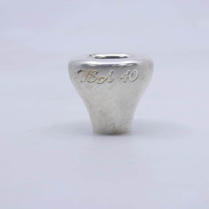 AR Resonance USA 40 Trumpet Mouthpiece Top - Silver image 1