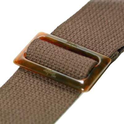Taylor GS Mini Guitar Strap in Chocolate Brown image 4