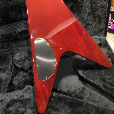 Video! 1981 Gibson Flying V "Conversion" Quilt Top w/ Matching Headstock image 14