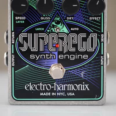 Electro-Harmonix EHX Superego Synth Engine Pedal w/ Adapter & XTRA #58794 image 4