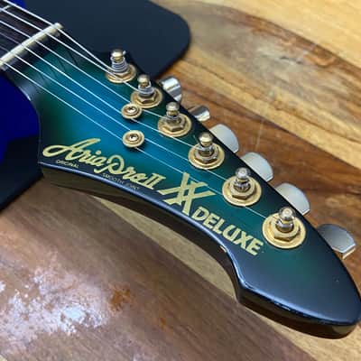 Aria XX Deluxe V 1980s - Blue / Black image 11