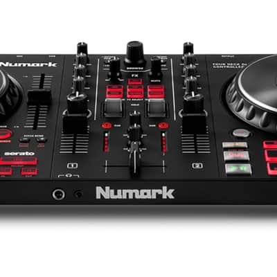 Numark Mixtrack Platinum FX 4-Deck Advanced DJ Controller with Jog Wheel Displays and Effects Paddles image 2