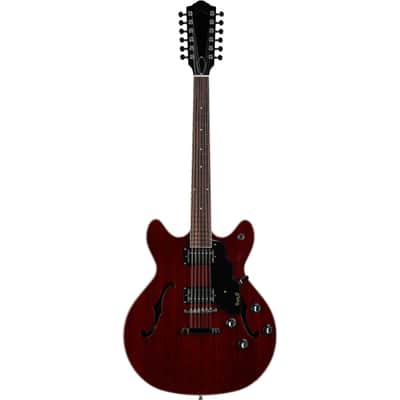 Guild Starfire I Electric Guitar, 12-String, Cherry Red image 2