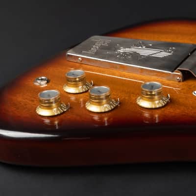 2023 Gibson Custom Shop '65 Non-Reverse Firebird V Reissue with Maestro Vibrola - Vintage Sunburst VOS | USA Mini Humbucker 3.6kg | CoA OHSC image 21