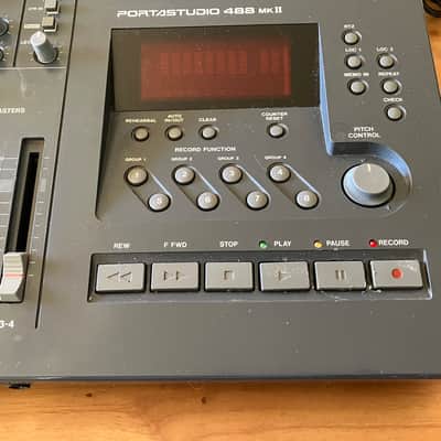 TASCAM Portastudio 488 MKII 8-Track Cassette Recorder 1990s - Gray image 7