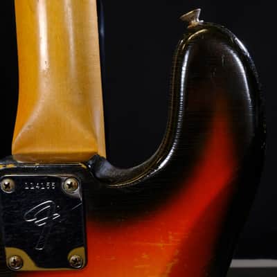 Used Fender 1965 Jazz Bass - 3 Color Sunburst image 9