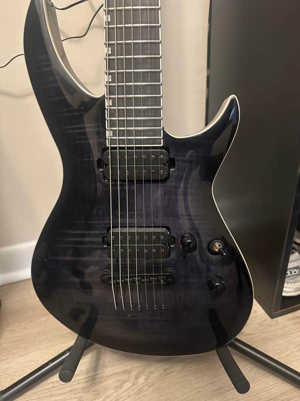 ESP LTD H3-1007 Baritone 2022 - Present - See Thru Black Sunburst image 1