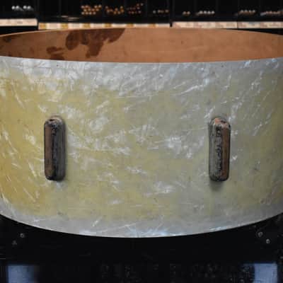 WWII Era Gretsch Defender 11" x 26" Bass Drum image 6