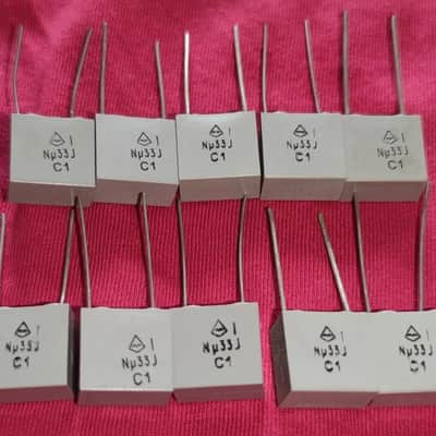200x  0.33uF 330 nF 100v capacitors lot of 200pcs  New k73-24 vintage ussr image 4