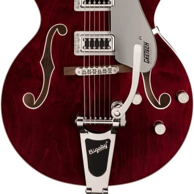 Gretsch G5420T Electromatic Classic Hollow Body Single-Cut Guitar with Bigsby, Laurel Fingerboard, Walnut Stain image 2